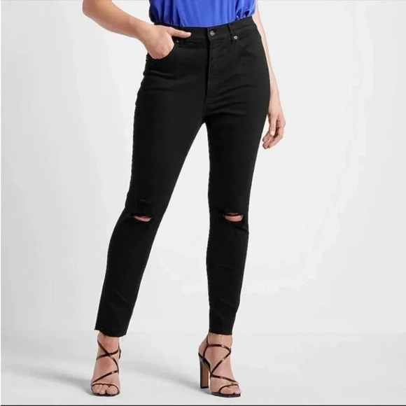 Express high rise skinny denim - Picture 1 of 10